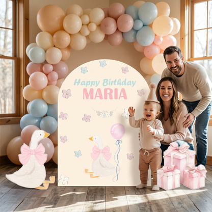 Goose Birthday Backdrop Set - display 3