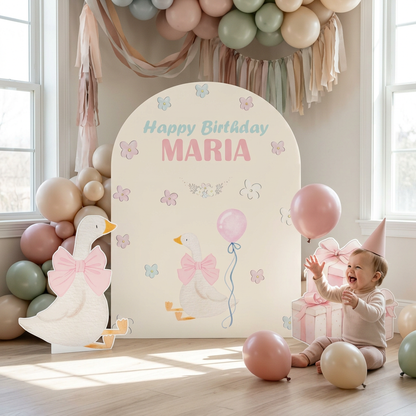 Goose Birthday Backdrop Set - display 6