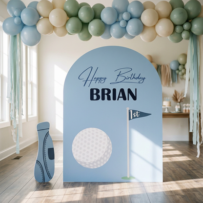 Golf Birthday Backdrop Set - display 1