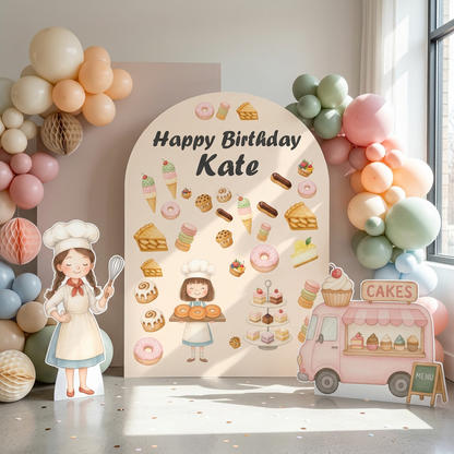 Baking Birthday Backdrop Set - display 2