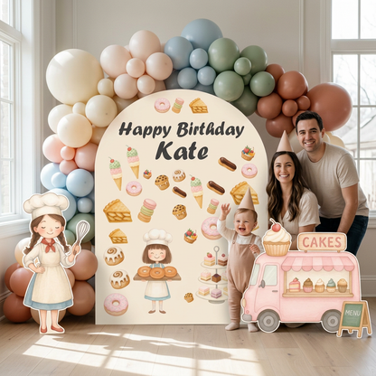Baking Birthday Backdrop Set - display 3