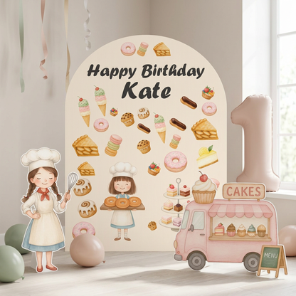 Baking Birthday Backdrop Set - display 5