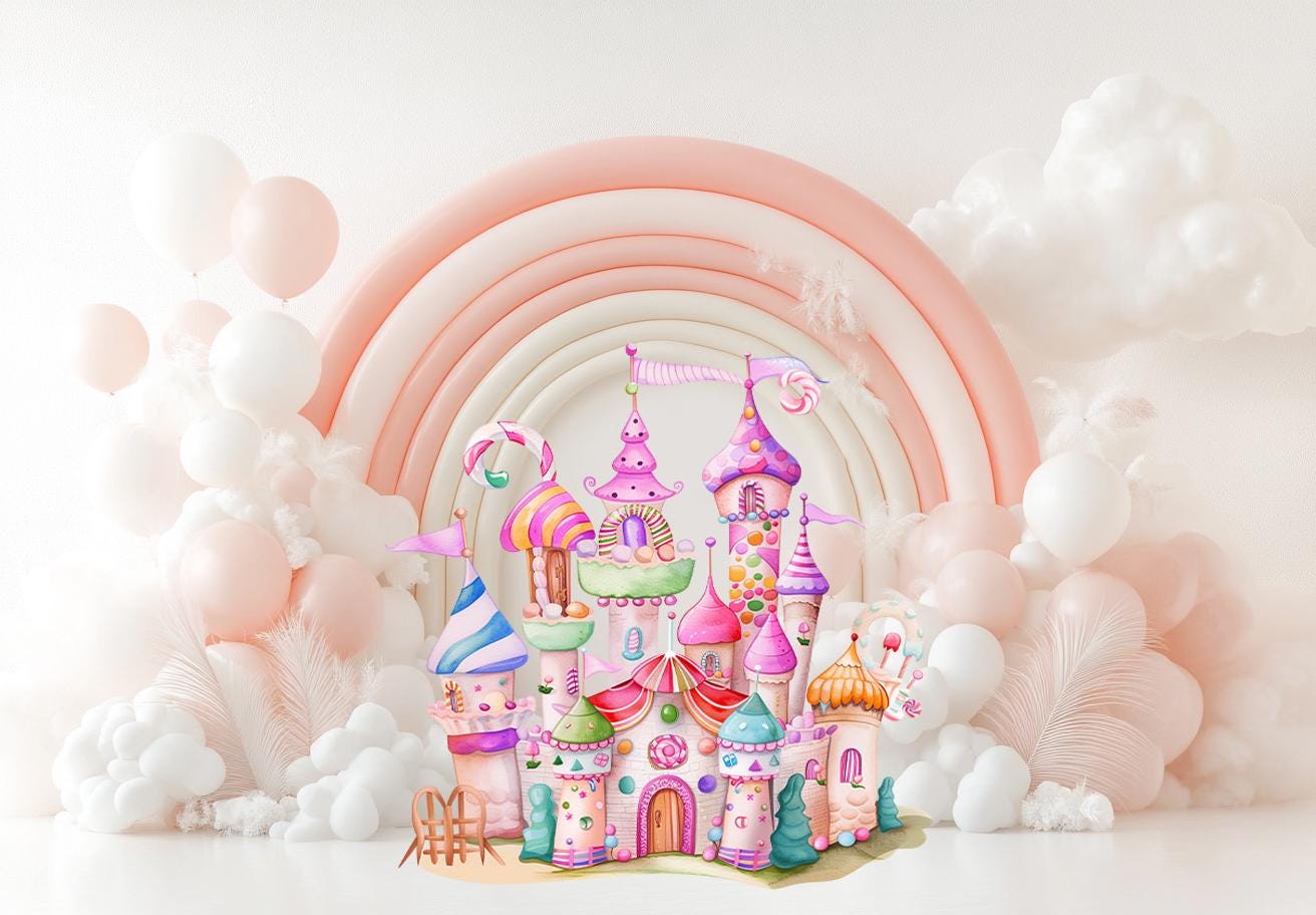 Candyland Cutout Decor, Ice Cream Decoration Theme Birthday Party Stand Up Prop, Castle Decor Baby Shower, Lollipop Prop, Candy Shop