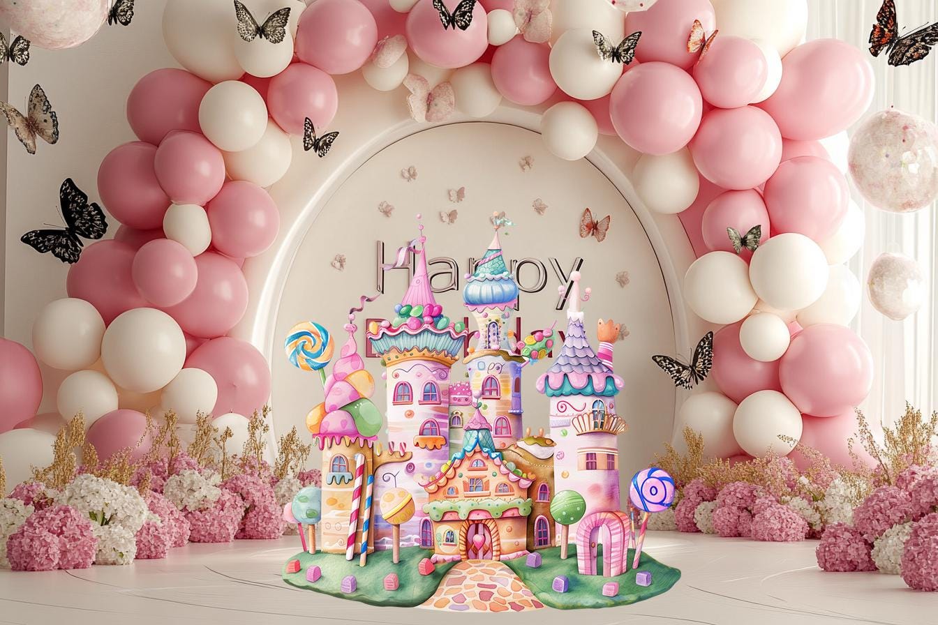 Candyland Cutout Decor, Ice Cream Decoration Theme Birthday Party Stand Up Prop, Castle Decor Baby Shower, Lollipop Prop, Candy Shop