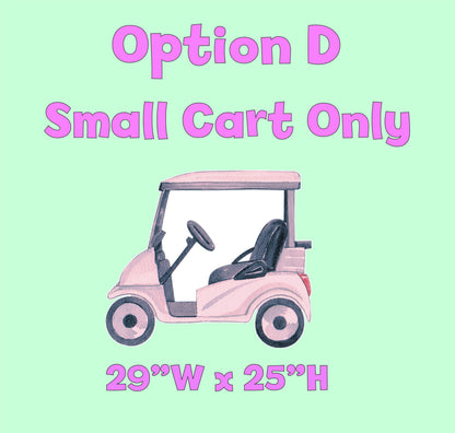 Pink Golf Cutout, Bow Birthday Decor, Golf Party, Custom Props, Golf Set, Golf Themed Parties, Lawn Sign, Golf Cart, Girls Golf Baby Shower
