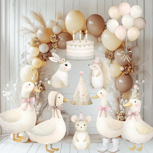 Silly Goose Baby Shower Theme — custom party decor, printed and cut to shape