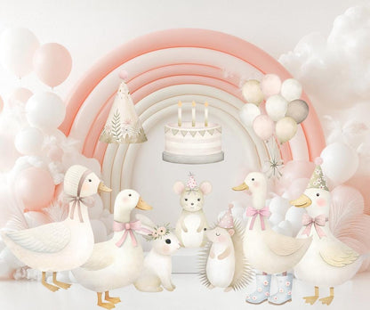 Silly Goose Baby Shower Theme, Silly Goose Cutout, Silly Goose Birthday Decor, Lucky Duck, Vintage Goose Party Decor, One Silly Goose