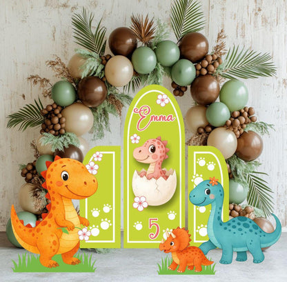 Baby Dino Cutouts, Dinosaur Birthday Party, Yard Sign, Party Props, Dinosaur Baby Shower, Arch Backdrop, Centerpieces, T-Rex Dino, Dino