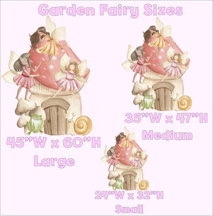 Fairy First Birthday Cutout, Fairy Theme Baby shower Mushroom Backdrop, Enchanted Fairy Birthday Decor, Fairy Door, Stand Up Prop, Signs