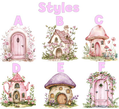 Fairy First Birthday Decor, Mushroom Cutout, Baby Shower, Enchanted Fairy Birthday Decor, Fairy Theme Birthday, Mushroom Backdrop,Fairy Door