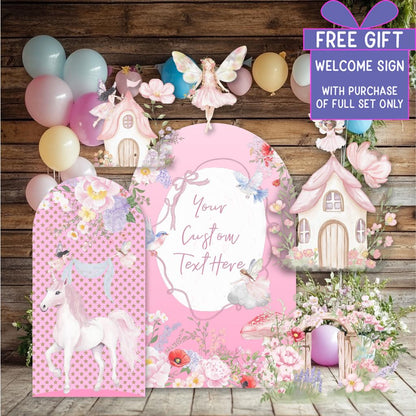 Fairy — custom party decor, printed and cut to shape