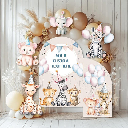 Party Animals Birthday Cutouts, Safari Animals Birthday Decor, Party Hats, Baby Shower, Wild One, Birthday Decor, Two Wild, Welcome Sign