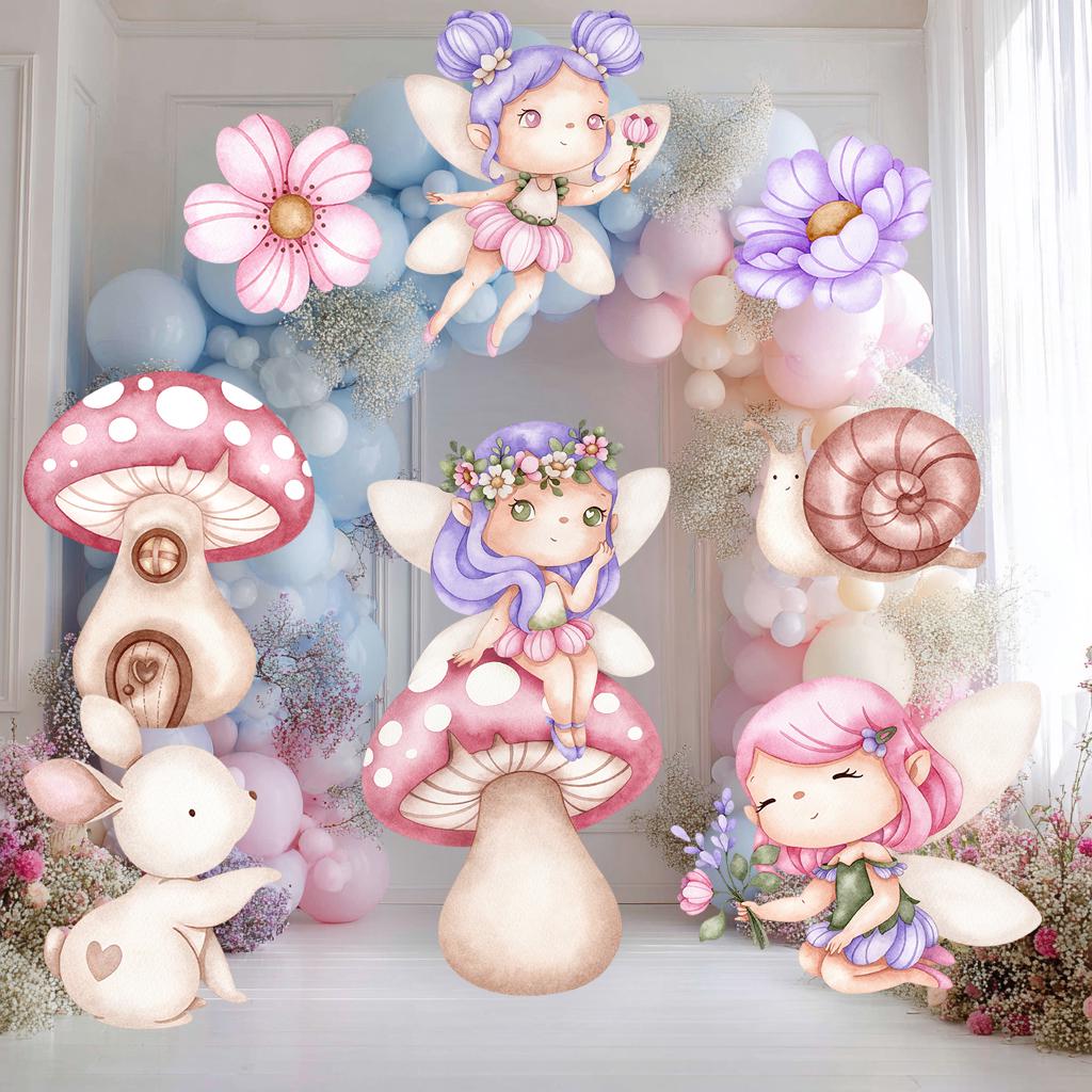 Fairy — custom party decor, printed and cut to shape