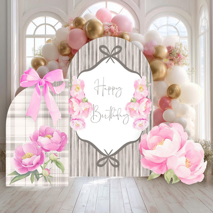 Floral Backdrop, Personalized Birthday Decorations, Baby Shower Decor, Bridal Shower, Bachelorette Party