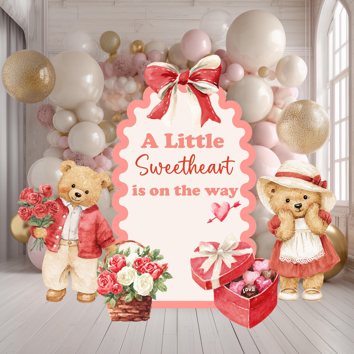Valentine Teddy Bears Cutout, Baby Shower, Valentines Decor, Love Bear, Party Props, Birthday Decorations, Yard Sign