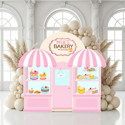 Bakery Shop Cutouts — custom party decor, printed and cut to shape