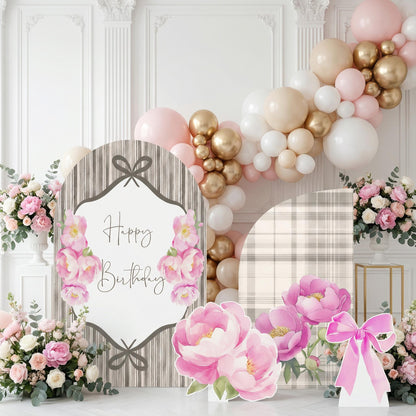 Floral Backdrop, Personalized Birthday Decorations, Baby Shower Decor, Bridal Shower, Bachelorette Party