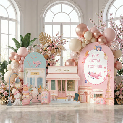 Paris Cutouts — custom party decor, printed and cut to shape