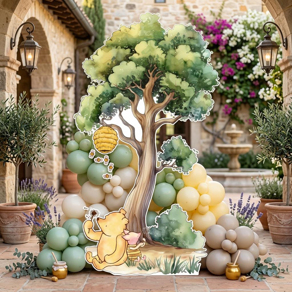 Classic Honey Bear Cutout, Baby Shower Decor, Backdrop, Yard Sign, Baby Birthday, Classic Bear, Gender Reveal, Baby Announcement