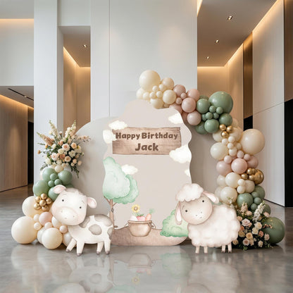 Farm Animals Cutouts, Ranch Animals, Barnyard Props, Personalized Baby Shower, Centerpieces, First Birthday Decor