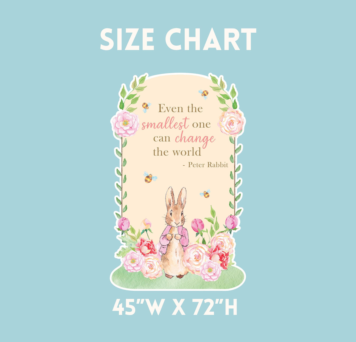 Pink Garden Bunny Cutouts (Pink Floral Arch), Bunny Baby Shower, Newborn Backdrop, Easter Bunny, Standee, Girls 1st Birthday