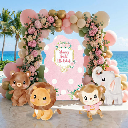 Circus Animals Cutouts — custom party decor, printed and cut to shape