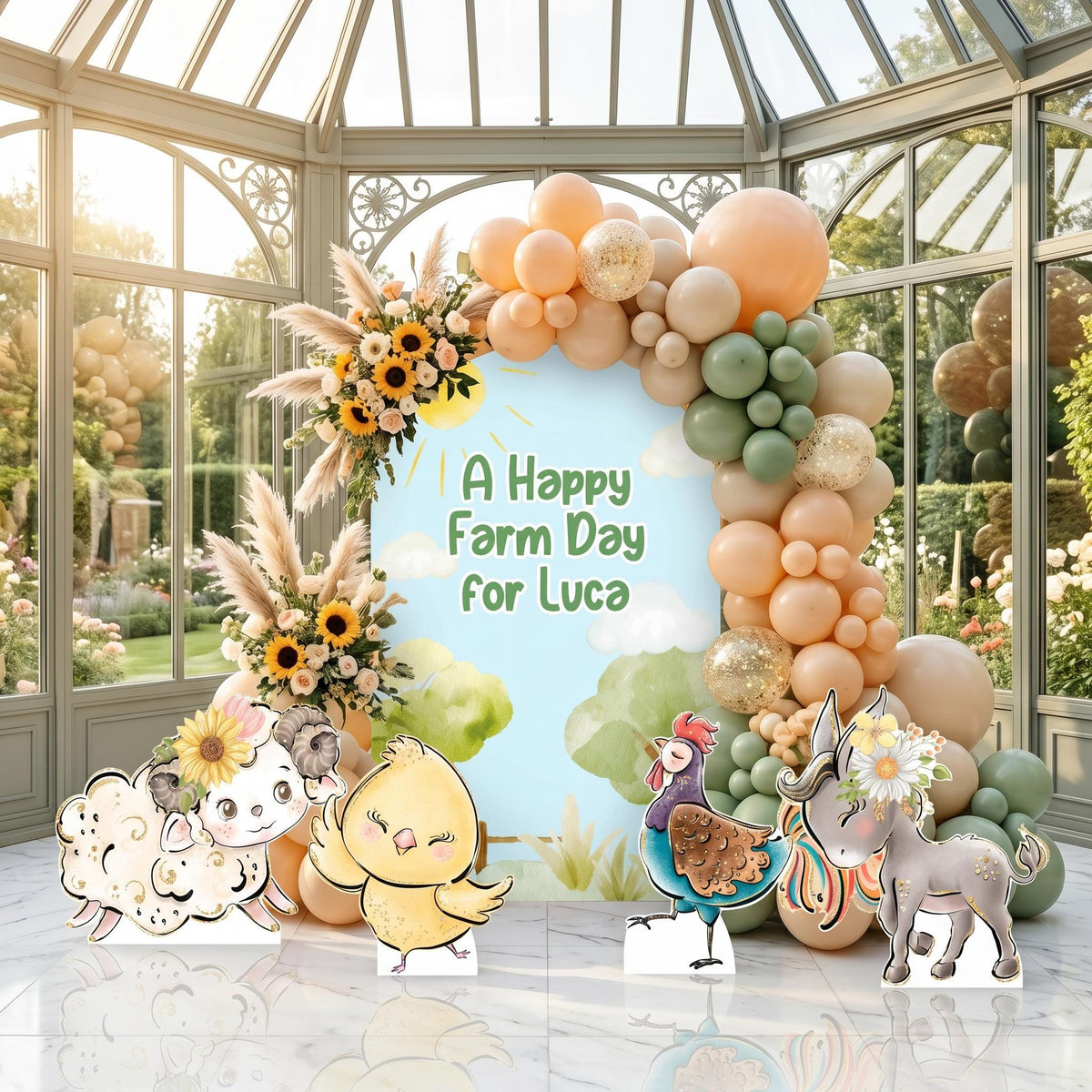 Farm Animals Cutouts, Ranch Animals Party, Barnyard Birthday Prop, Baby Shower Backdrop, Farm Themed Party Decor, Centerpieces