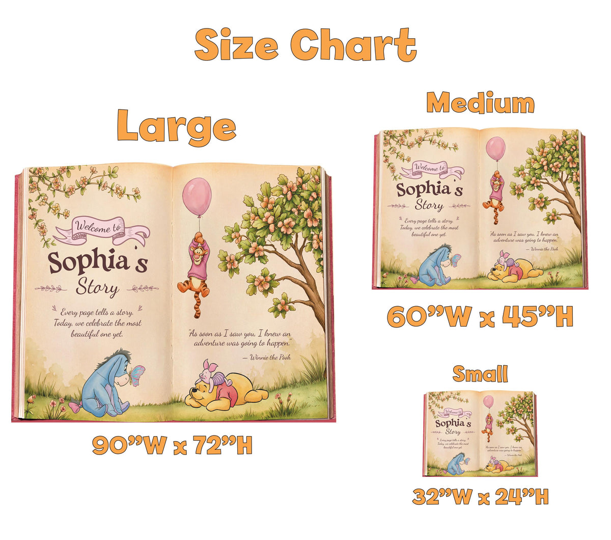 Honey Bear Backdrop, Storybook, Open Book, First Birthday Decor, Welcome Sign, Baby Girl, Fairytale, Baby Shower