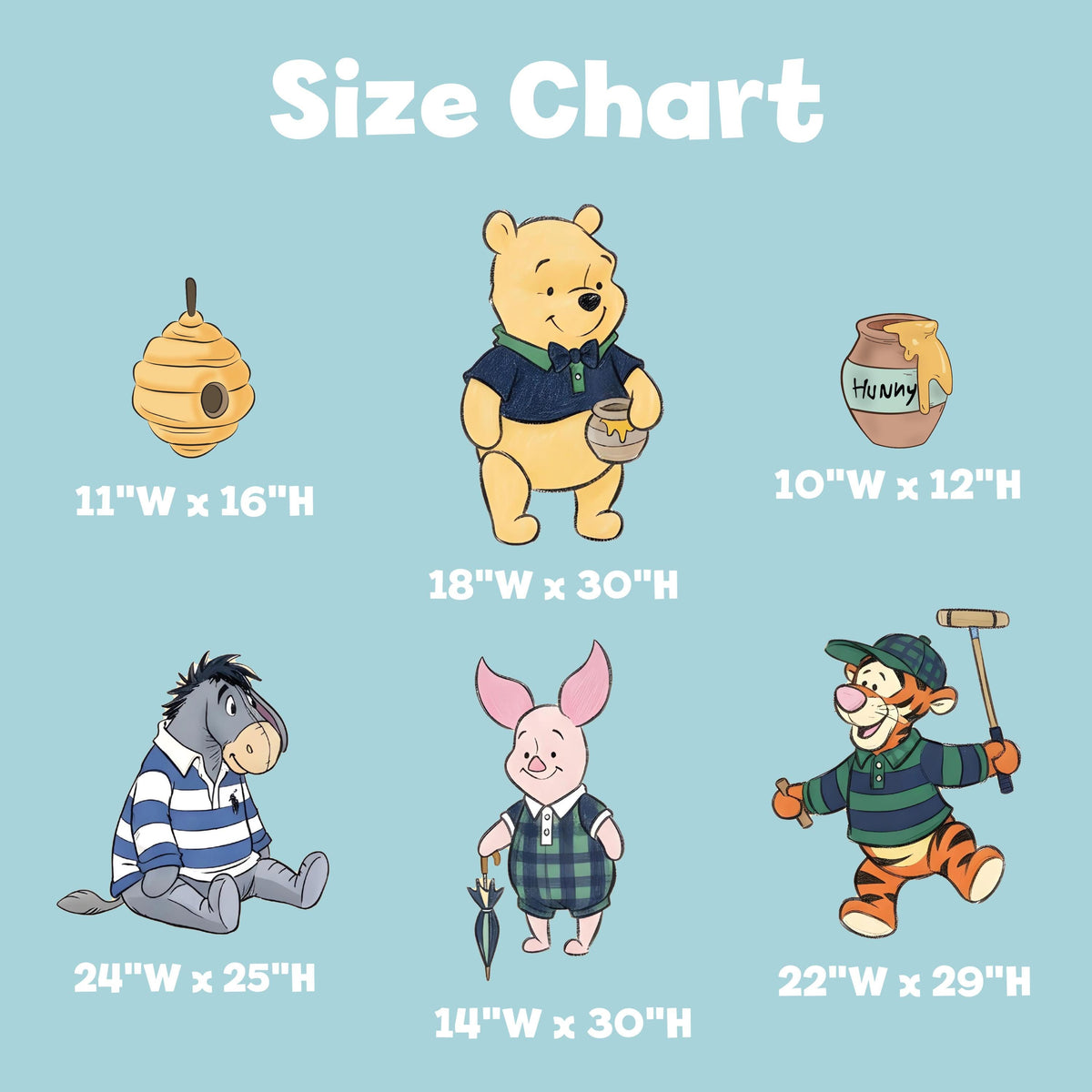 Plaid Honey Bear Set 6 Cutouts, Blue, Green Plaid Baby Shower Decor, Backdrop, Baby Boy, Plaid Bear Props, 1st Birthday