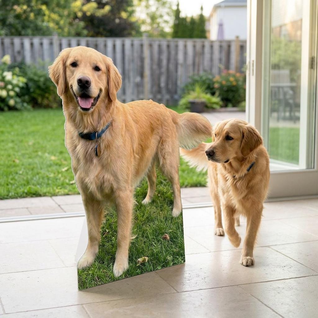 Personalized Life-Size Pet Cutout (Standing Pose), Custom Dog Prop, Wedding Favor, Pet Birthday, Funny Gift, Anniversary Gift