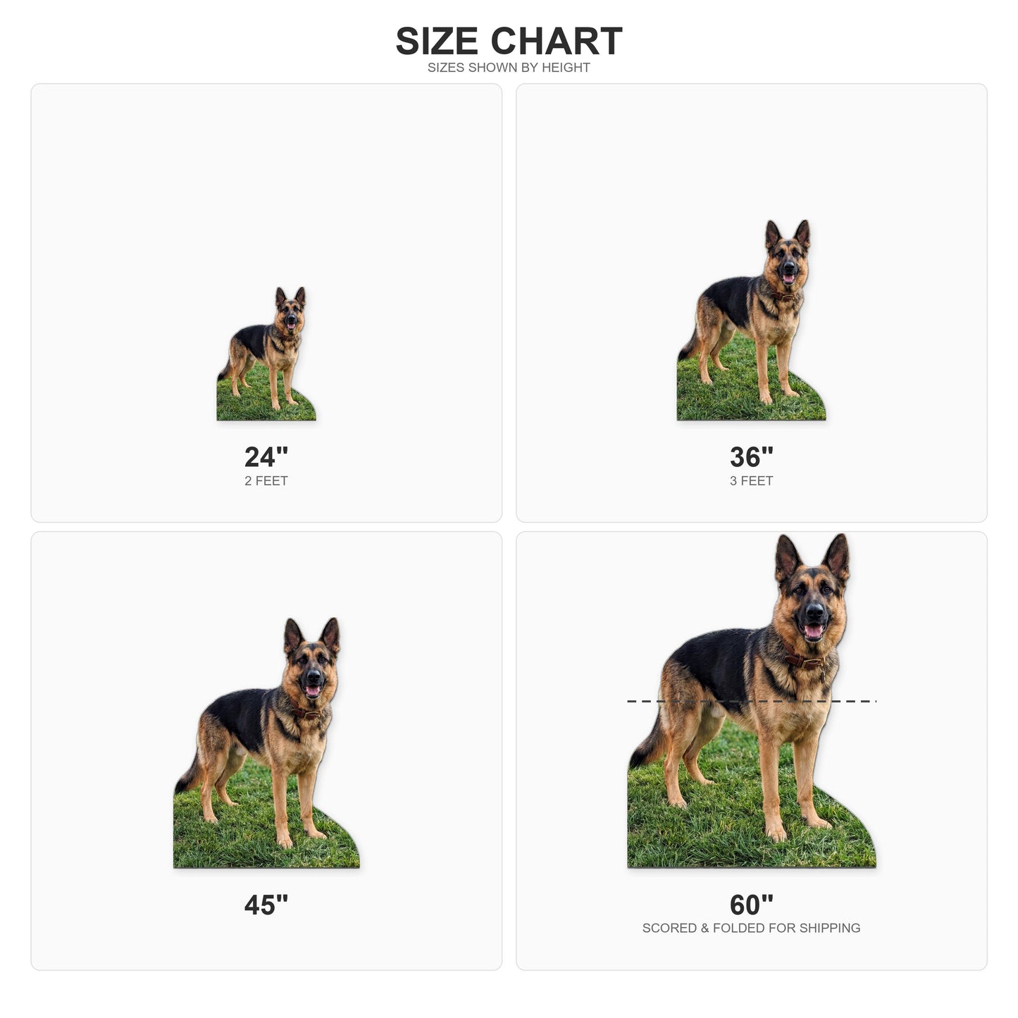 Personalized Life-Size Pet Cutout (Standing Pose), Custom Dog Prop, Wedding Favor, Pet Birthday, Funny Gift, Anniversary Gift