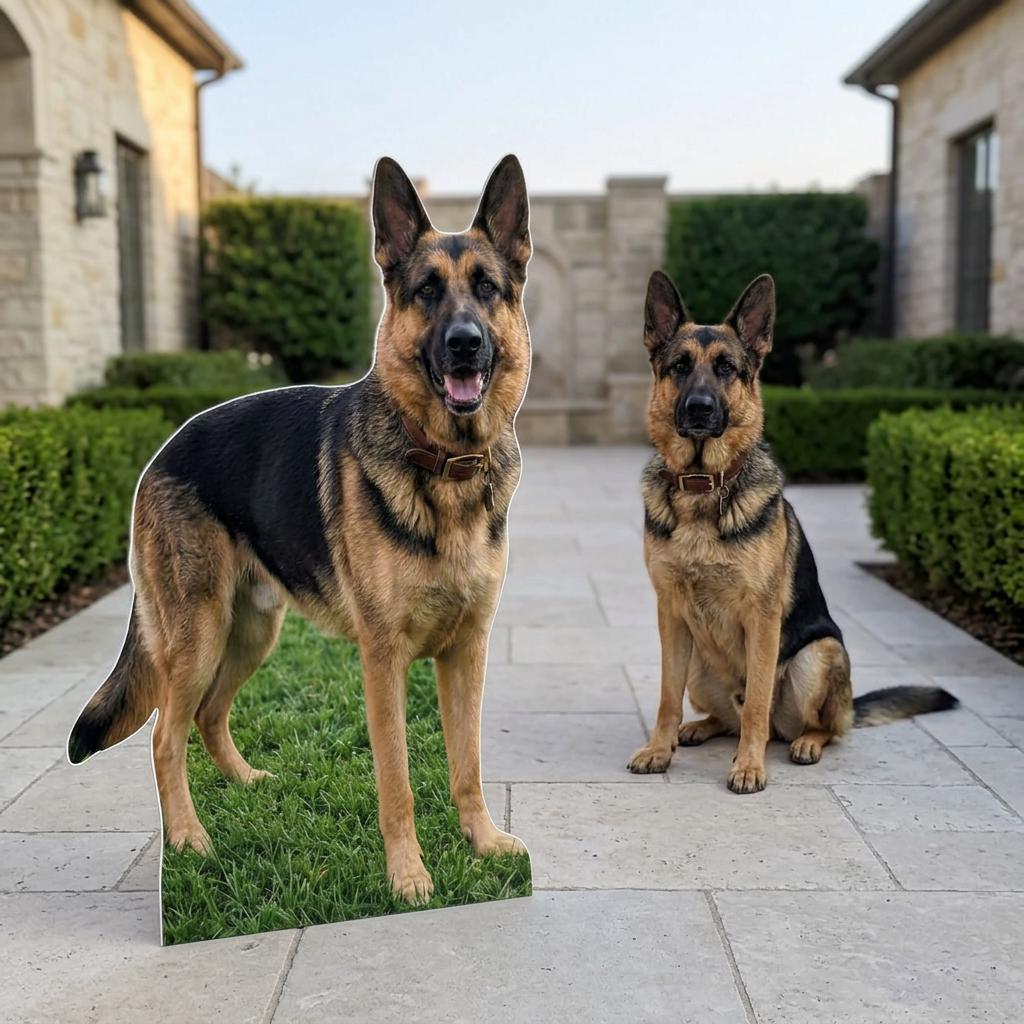 Personalized Life-Size Pet Cutout (Standing Pose), Custom Dog Prop, Wedding Favor, Pet Birthday, Funny Gift, Anniversary Gift