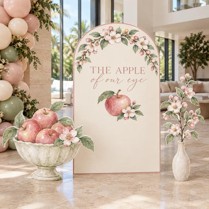 Blush Apple Blossom Baby Shower Arch Set