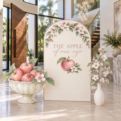 Blush Apple Blossom Baby Shower Arch Set