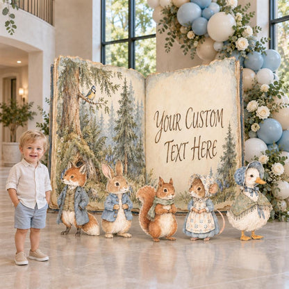 Giant Open Storybook Woodland Animals Set