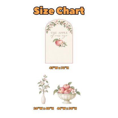 Blush Apple Blossom Baby Shower Arch Set