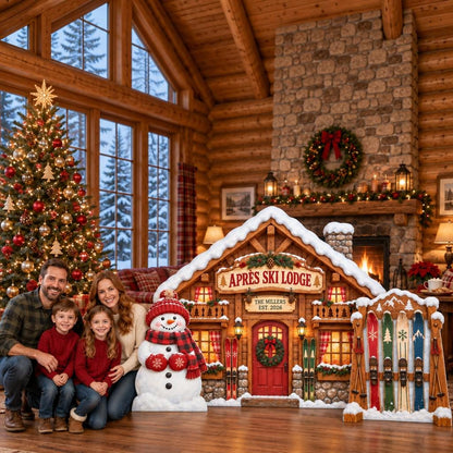 Timber Chalet Apres Ski Lodge Set