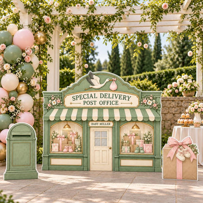 Sage Special Delivery Post Office Set
