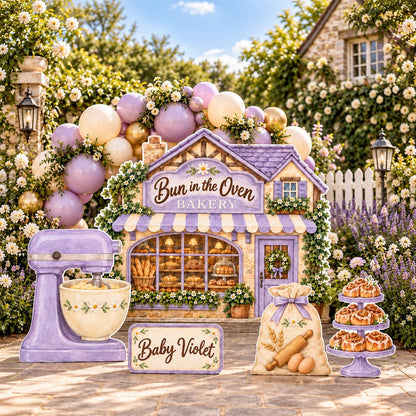 Daisy Cottage Bun in the Oven Bakery Set