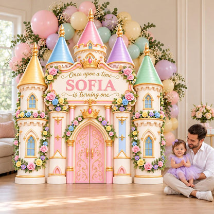 Pastel Tower Once Upon a Time Castle