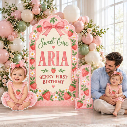 Big Red Berry First Strawberry Cutout Set