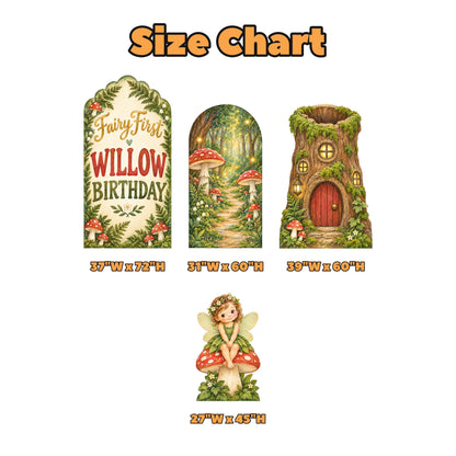 Mushroom Toadstool Fairy First Arch Set