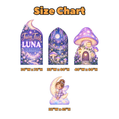 Moonlit Lavender Fairy First Arch Set