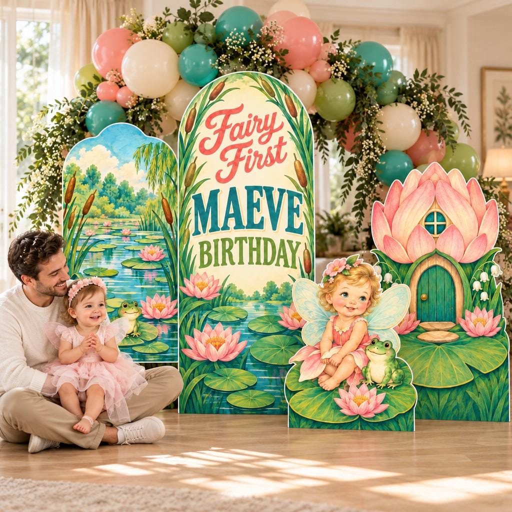 Lily Pond Frog Fairy First Arch Set