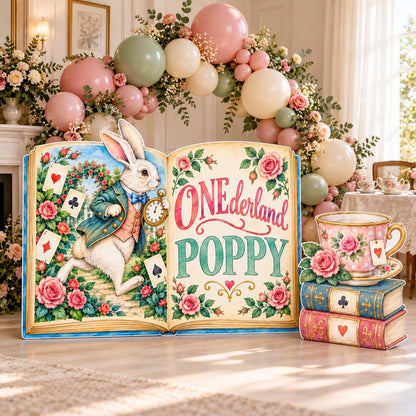 Watercolor Rabbit Wonderland Storybook Set