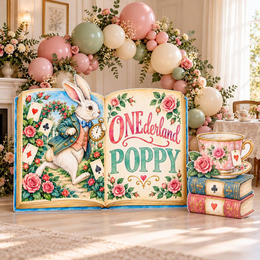 Watercolor Rabbit Wonderland Storybook Set