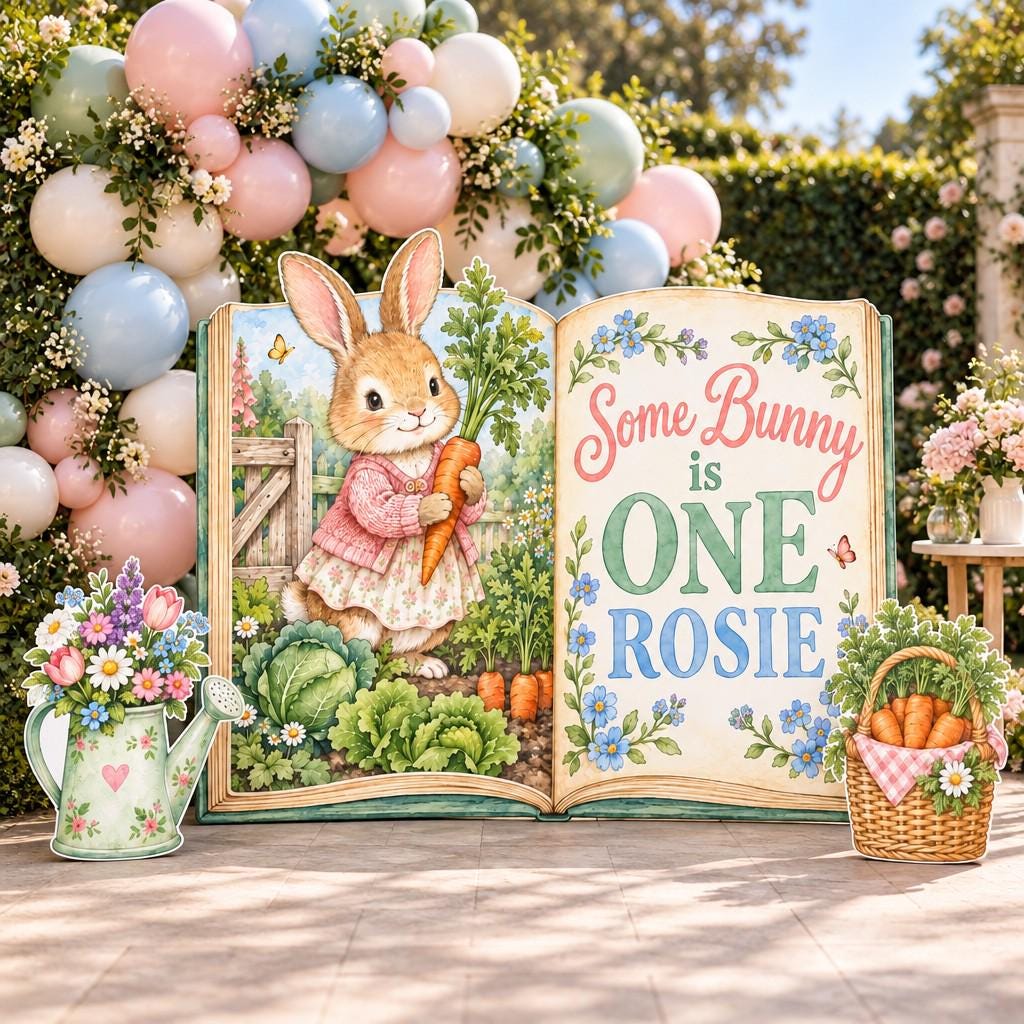Some Bunny Is One Carrot Garden Book Set