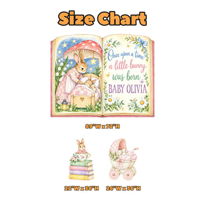 Storybook Bunny Baby Shower Book Set