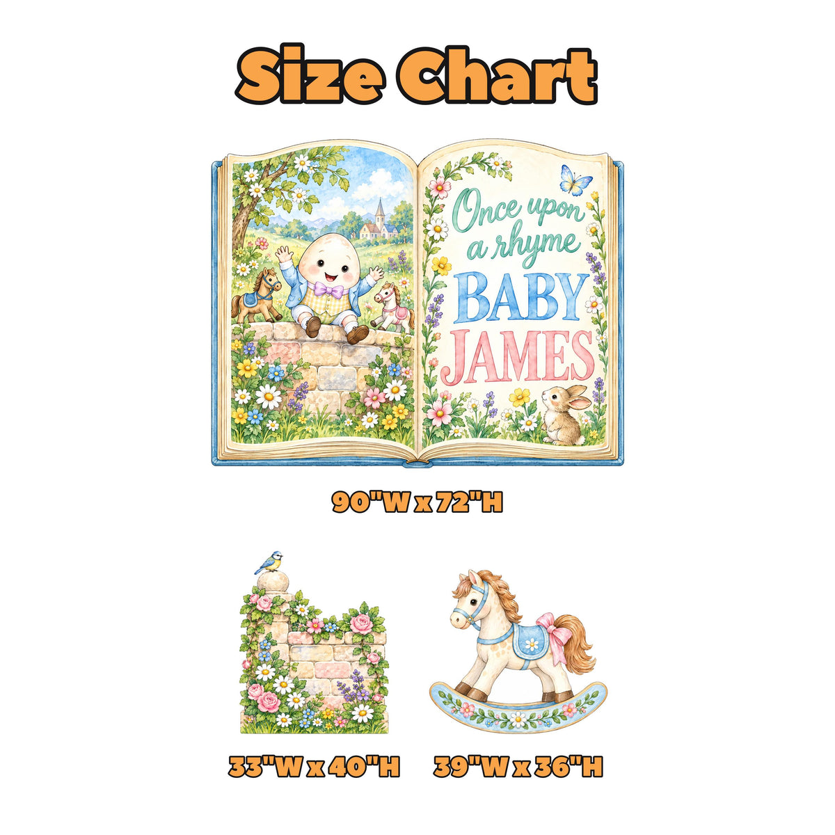 Egg on a Wall Nursery Rhyme Book Set