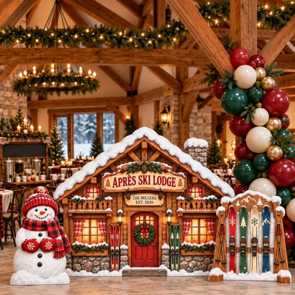 Timber Chalet Apres Ski Lodge Set